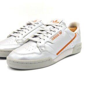 Adidas Continental 80 W EE5565 Women’s Sneaker Shoes Silver/Orange